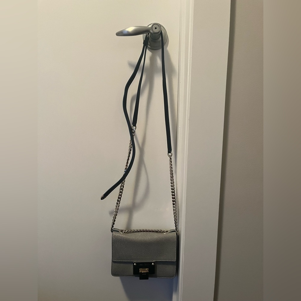 Jimmy Choo rebel soft grainy leather cross body bag